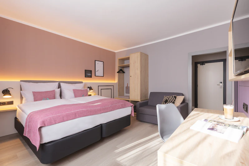 Dreibettzimmer comfort - Yggotel Spurv Hotel Berlin